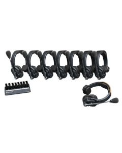 Hollyland Solidcom SE-8S Full-Duplex Talkback Intercom System with 8 Headsets