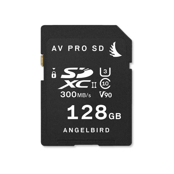 Angelbird 128GB V90 UHS-II AV Pro 300MB/s SD Card