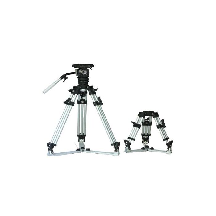 StudioAssist Video Tripod with Fluid Head 100mm and Baby Legs